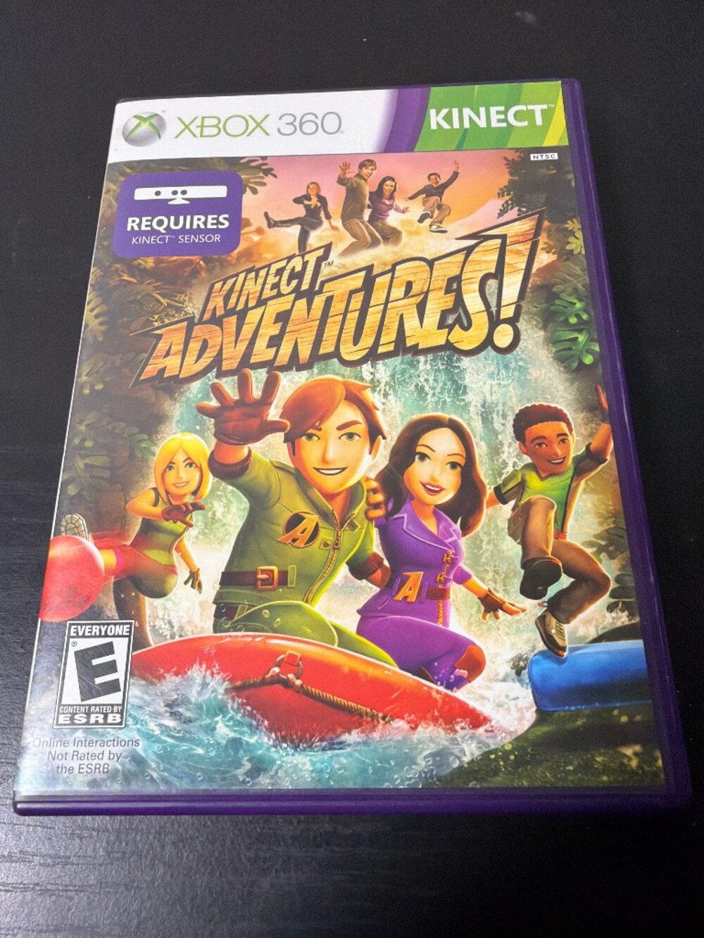 Kinect Adventures Xbox 360 Kinect Game - Complete with Manual